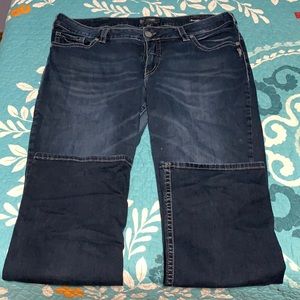 Silver Jeans. Suki size 20